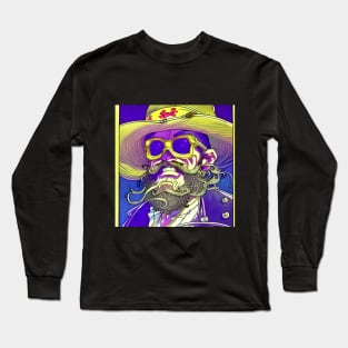 pirate with a hat Long Sleeve T-Shirt